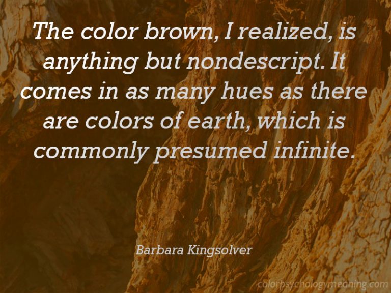 Meaning of Color Brown Symbolism, Psychology & Personality
