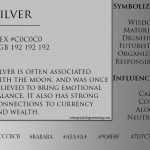 Color Silver Meaning