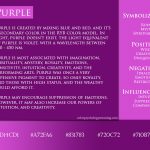 Meaning of Color Purple