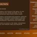 Meaning of Color Brown