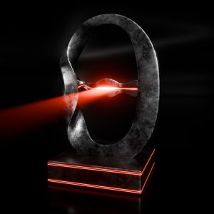 Unity Arc – Flowing Energy Ring Sculpture with Glowing Core | Color Psychology Edition | Complete Set