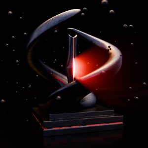 Phoenix Rise – Dynamic Energy Sculpture with Glowing Core | Power Ignite